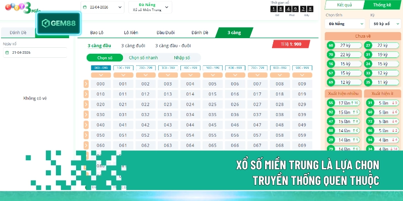 Xổ số miền Trung là lựa chọn truyền thống quen thuộc